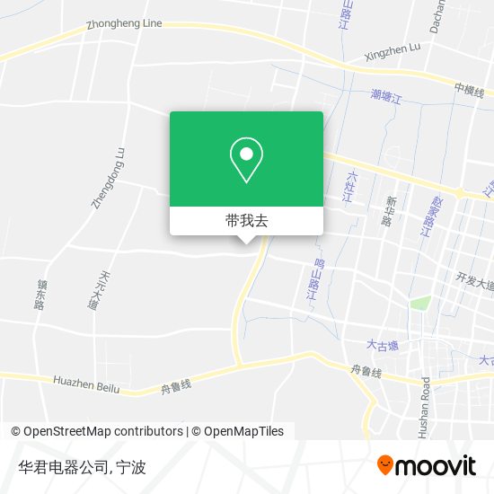 华君电器公司地图