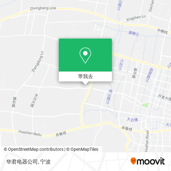 华君电器公司地图