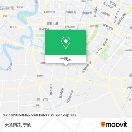 天童南路地图