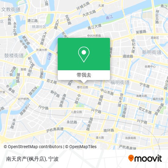 南天房产(枫丹店)地图