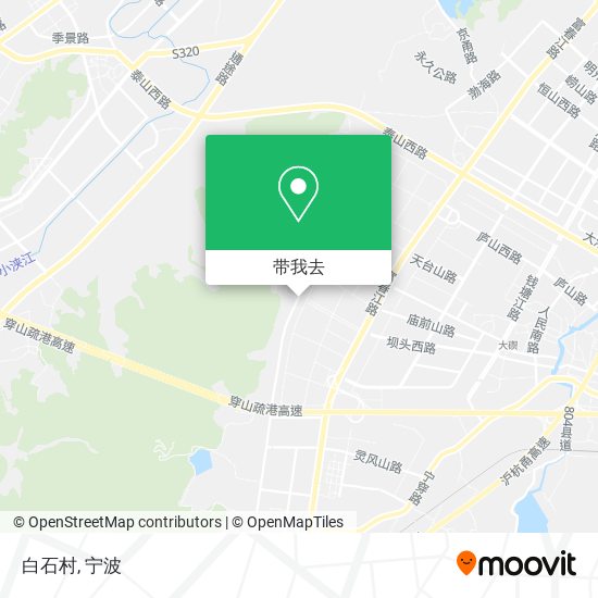 白石村地图