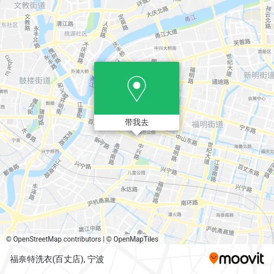 福奈特洗衣(百丈店)地图