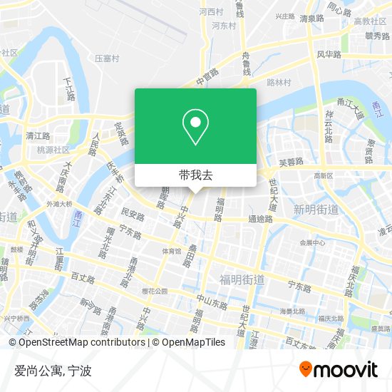 爱尚公寓地图