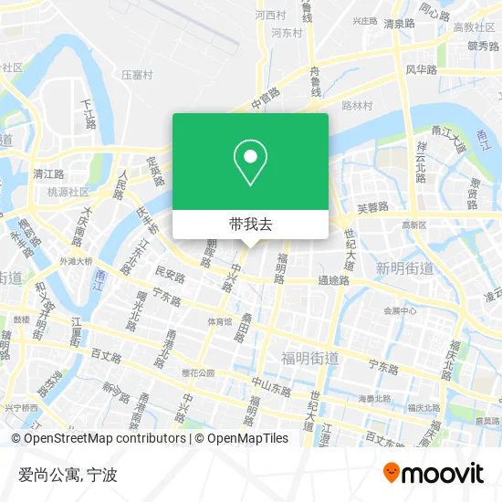 爱尚公寓地图