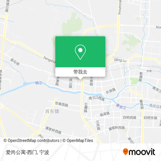 爱尚公寓-西门地图