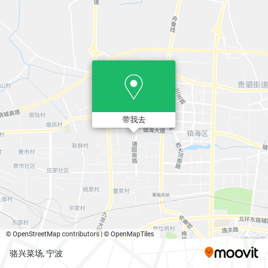 骆兴菜场地图