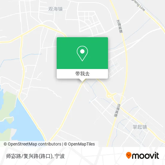 师宓路/复兴路(路口)地图