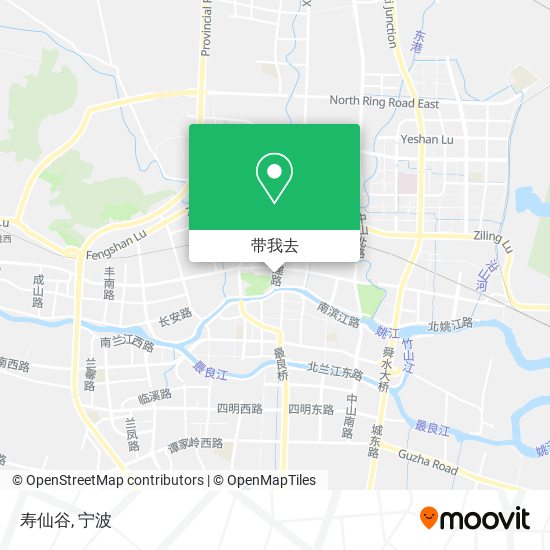 寿仙谷地图