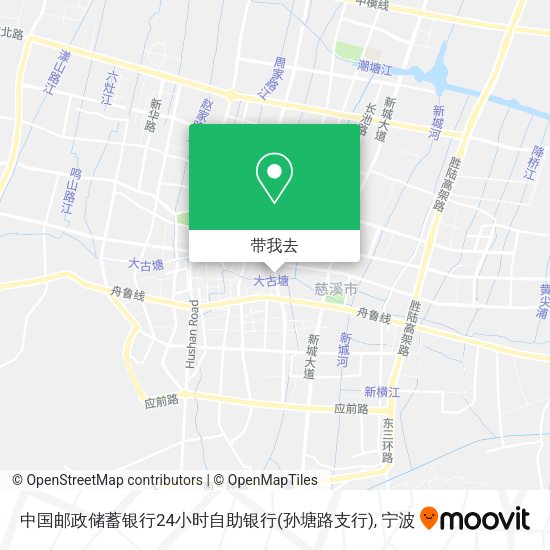 中国邮政储蓄银行24小时自助银行(孙塘路支行)地图