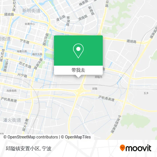 邱隘镇安置小区地图