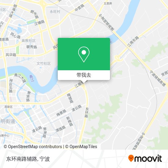 东环南路辅路地图