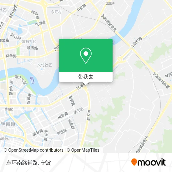 东环南路辅路地图