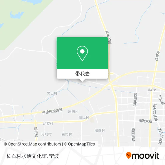 长石村水治文化馆地图
