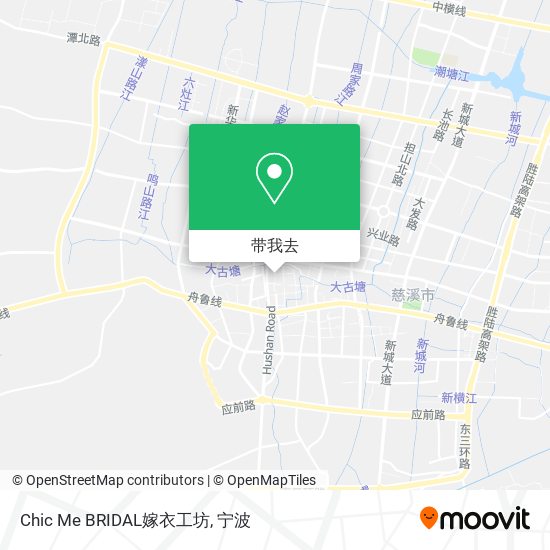 Chic Me BRIDAL嫁衣工坊地图