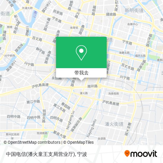 中国电信(潘火童王支局营业厅)地图