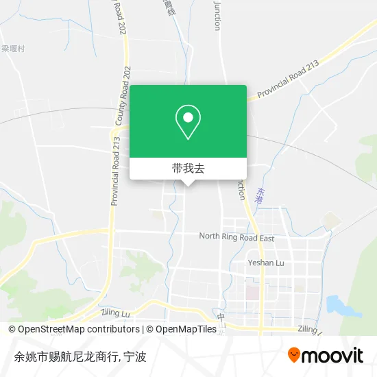 余姚市赐航尼龙商行地图