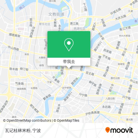 瓦记桂林米粉地图