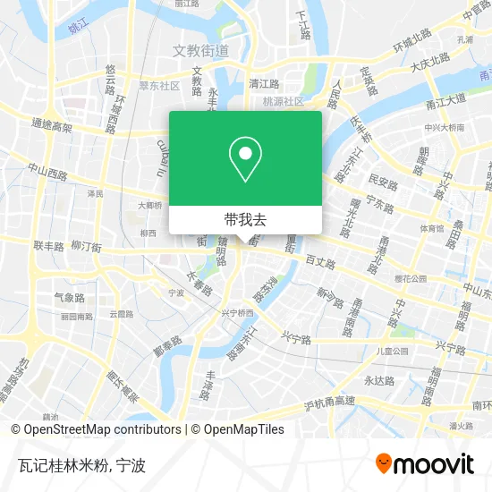 瓦记桂林米粉地图
