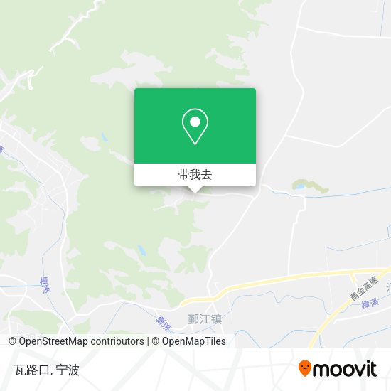 瓦路口地图
