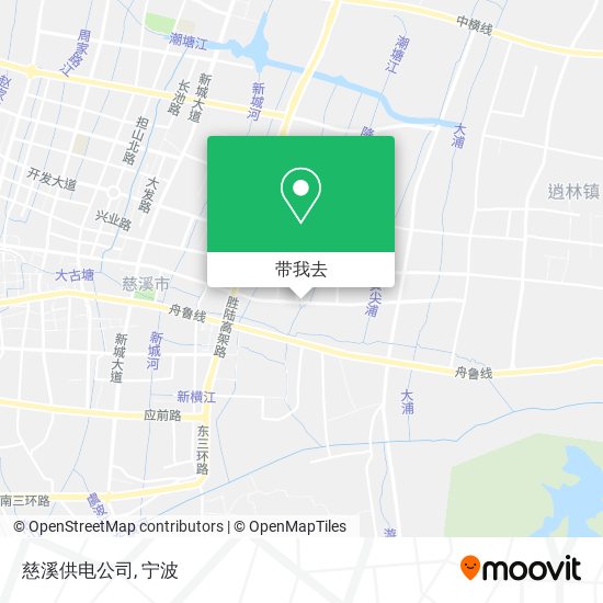 慈溪供电公司地图