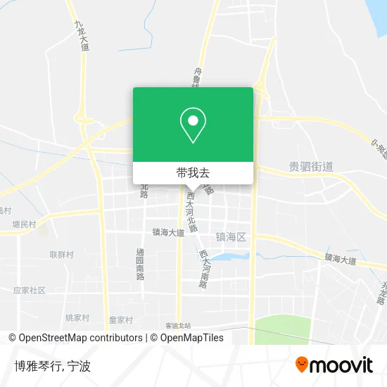 博雅琴行地图