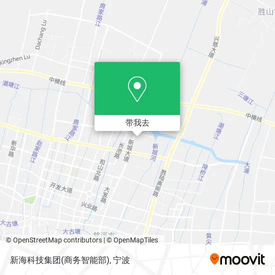 新海科技集团(商务智能部)地图