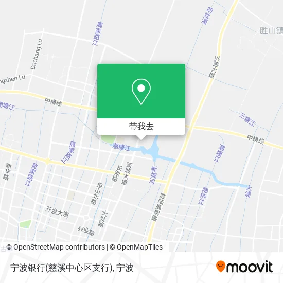 宁波银行(慈溪中心区支行)地图