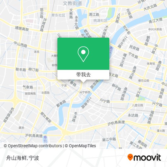 舟山海鲜地图