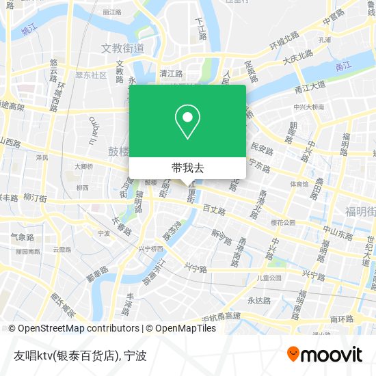 友唱ktv(银泰百货店)地图