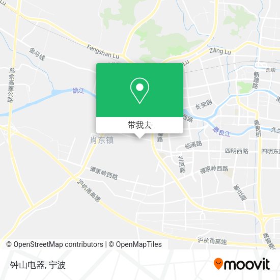 钟山电器地图