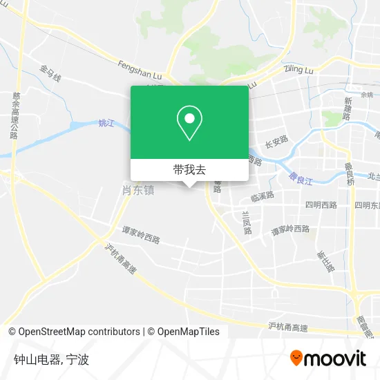 钟山电器地图