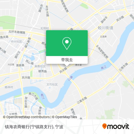 镇海农商银行(宁镇路支行)地图