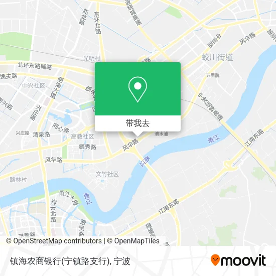 镇海农商银行(宁镇路支行)地图