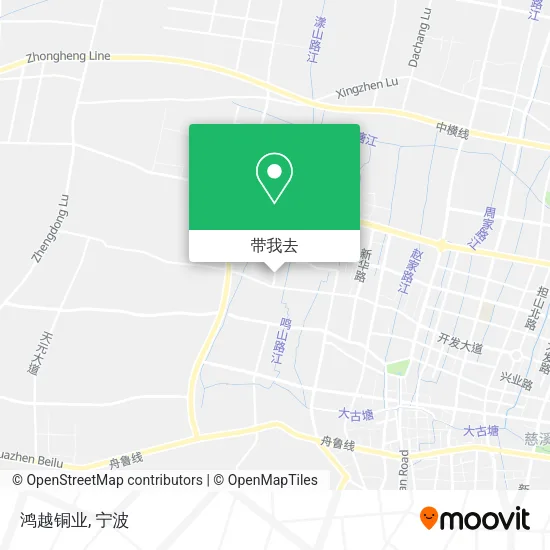 鸿越铜业地图