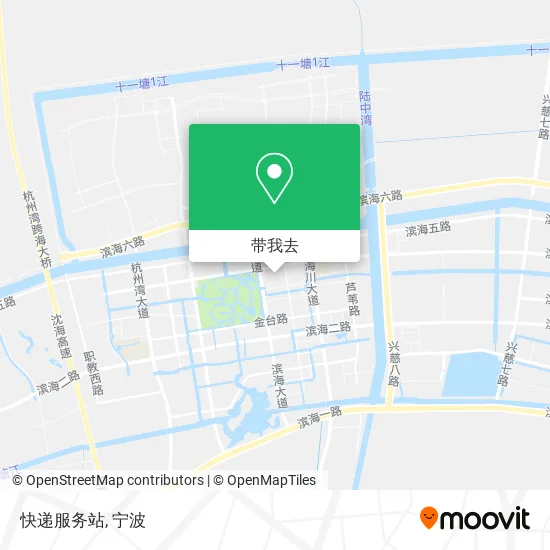 快递服务站地图