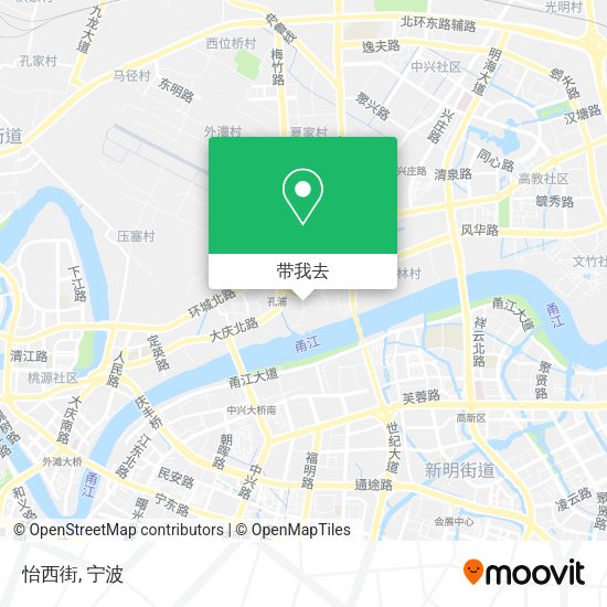 怡西街地图