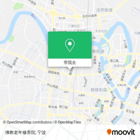 佛教老年修养院地图