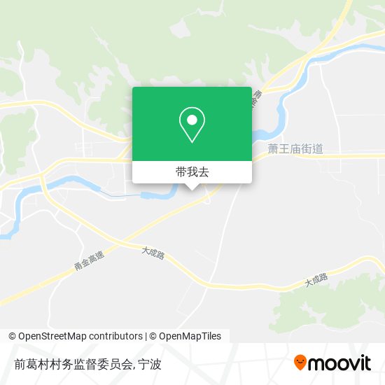 前葛村村务监督委员会地图