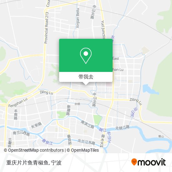 重庆片片鱼青椒鱼地图