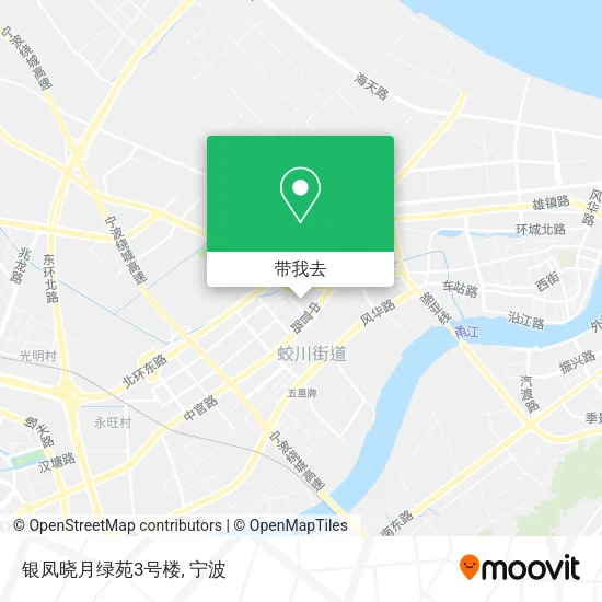 银凤晓月绿苑3号楼地图