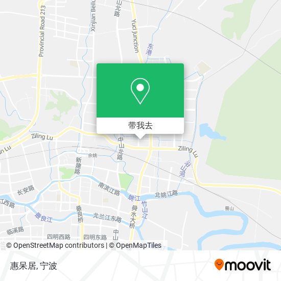 惠呆居地图