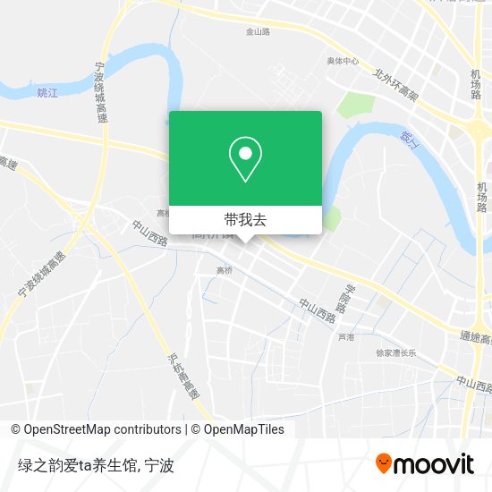 绿之韵爱ta养生馆地图