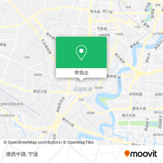 塘西中路地图
