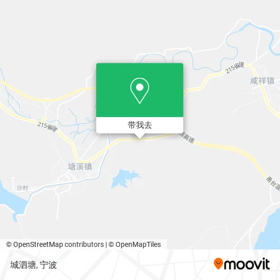 城泗塘地图