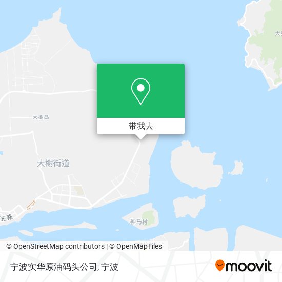 宁波实华原油码头公司地图