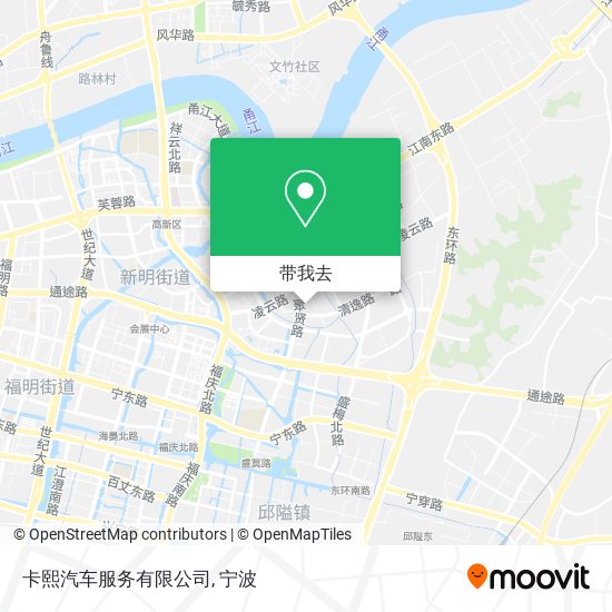 卡熙汽车服务有限公司地图