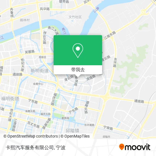 卡熙汽车服务有限公司地图