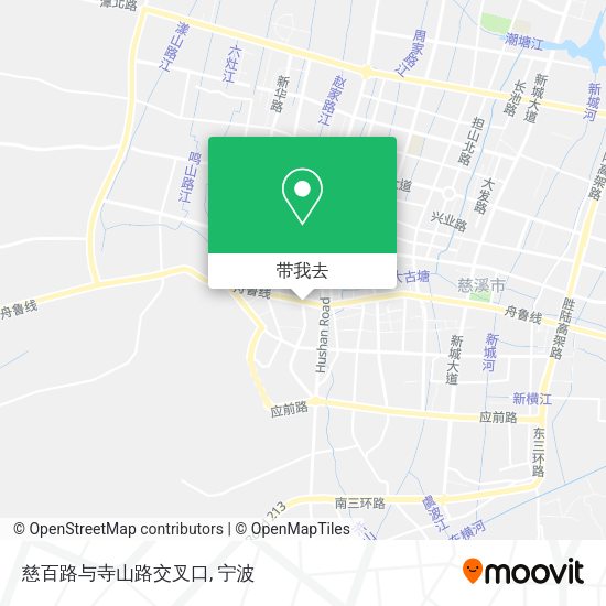慈百路与寺山路交叉口地图