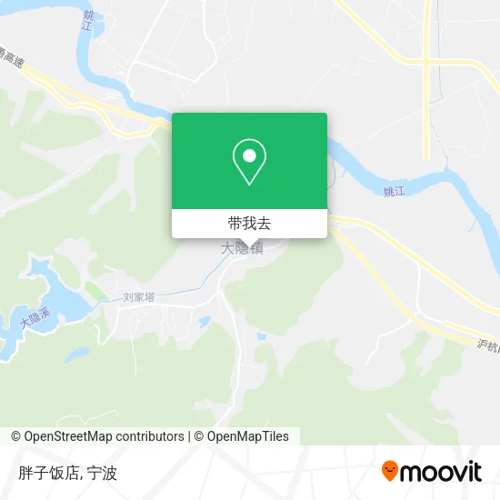 胖子饭店地图