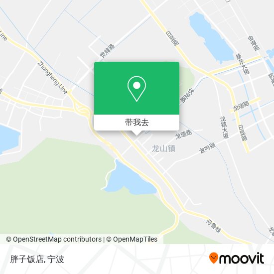 胖子饭店地图